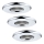 Eglo - SET 3x LED-Badezimmerleuchte IGOA 1xLED/3,3W/230V IP44