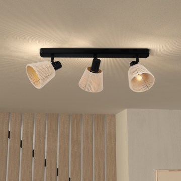 Eglo - Spotleuchte 3xE14/40W/230V beige/schwarz