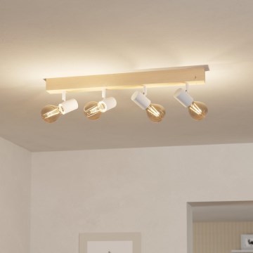 Eglo - Strahler TOWNSHEND 4xE27/60W/230V - FSC-zertifiziert