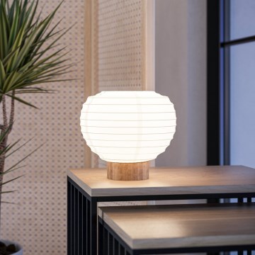 Eglo - Tischlampe 1xE27/40W/230V weiß/beige