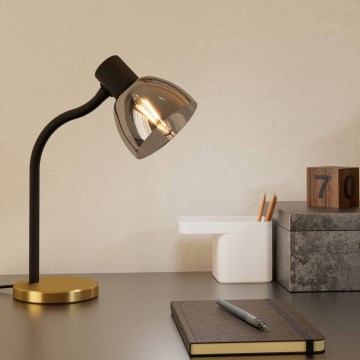 Eglo - Tischleuchte 1xE14/25W/230V golden/schwarz