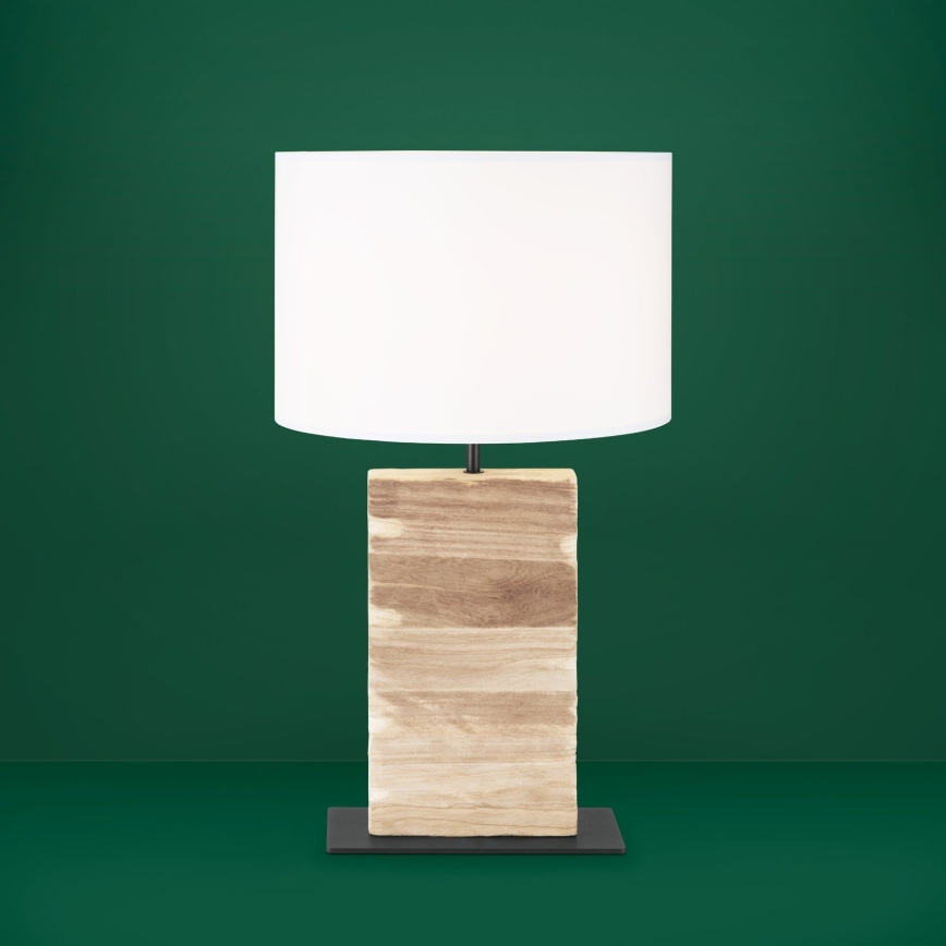 Eglo - Tischleuchte 1xE27/40W/230V 62,5 cm braun