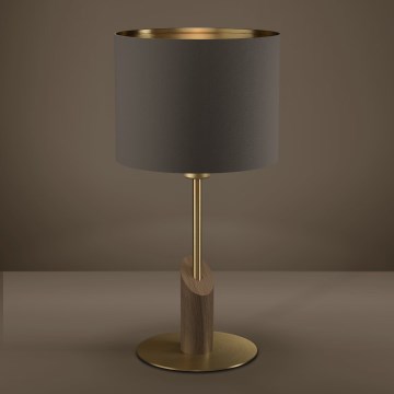Eglo - Tischleuchte 1xE27/40W/230V braun/golden