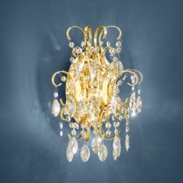 Eglo - Wandleuchte 1xE14/25W/230V gold