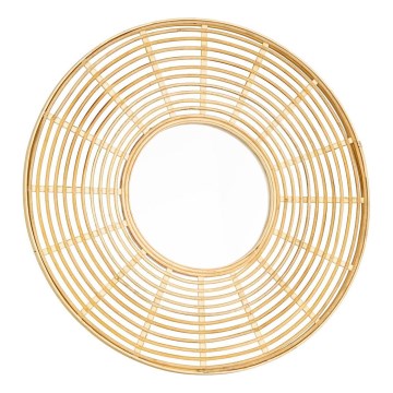 Eglo - Wandspiegel d 55 cm Bambus