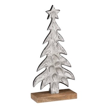 Eglo - Weihnachtsdekoration 27x13 cm Baum/silbern