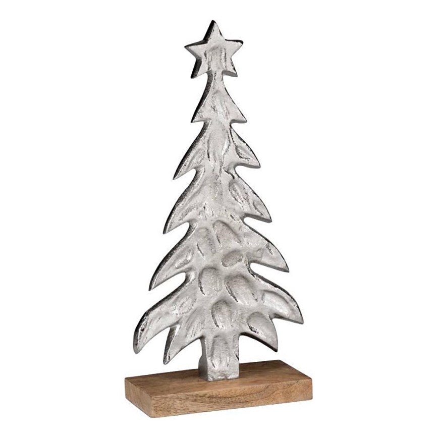 Eglo - Weihnachtsdekoration 27x13 cm Baum/silbern