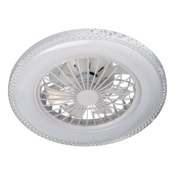 EGYPT LED dimmbare Deckenleuchte mit Ventilator LED/48W/230V 3000-6500K weiß + Fernbedienung