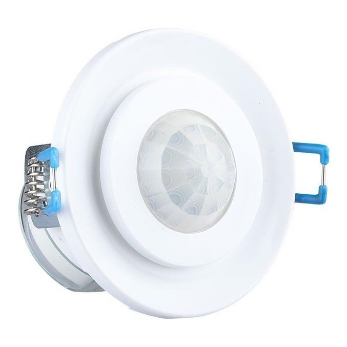 Einbau-Bewegungsmelder PIR 360° 400W/230V weiß