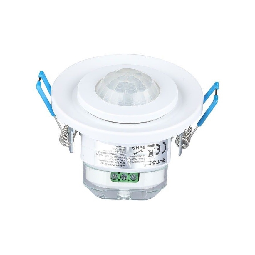 Einbau-Bewegungsmelder PIR 360° 400W/230V weiß