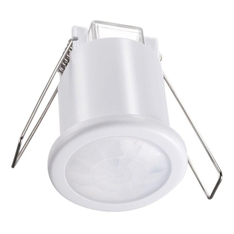 Einbau-Bewegungssensor PIR 360° 400W/230V weiß