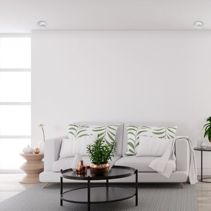 Einbau-Spotleuchte NUSA 1xGU5,3/MR16/50W/12V rund weiß