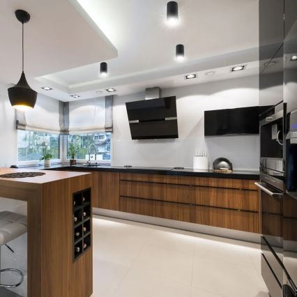 Einbauleuchte 1xGU10/35W/230V Schwarz/Roségold