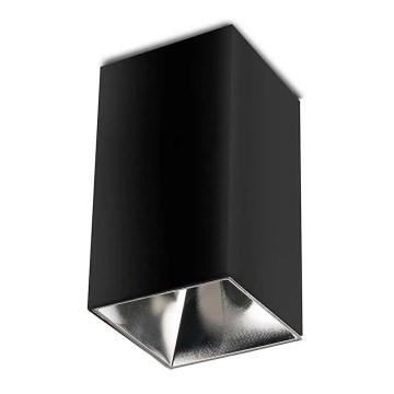 Einbauleuchte 1xGU10/35W/230V schwarz/silber