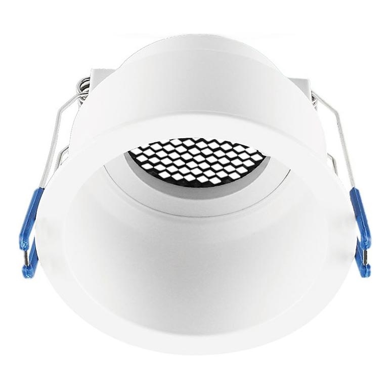 Einbauleuchte GU10 d 9 cm weiß