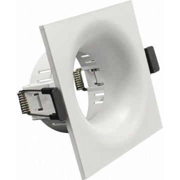 Einbaurahmen für Einbaustrahler GU10 8,6x8,6 cm weiß