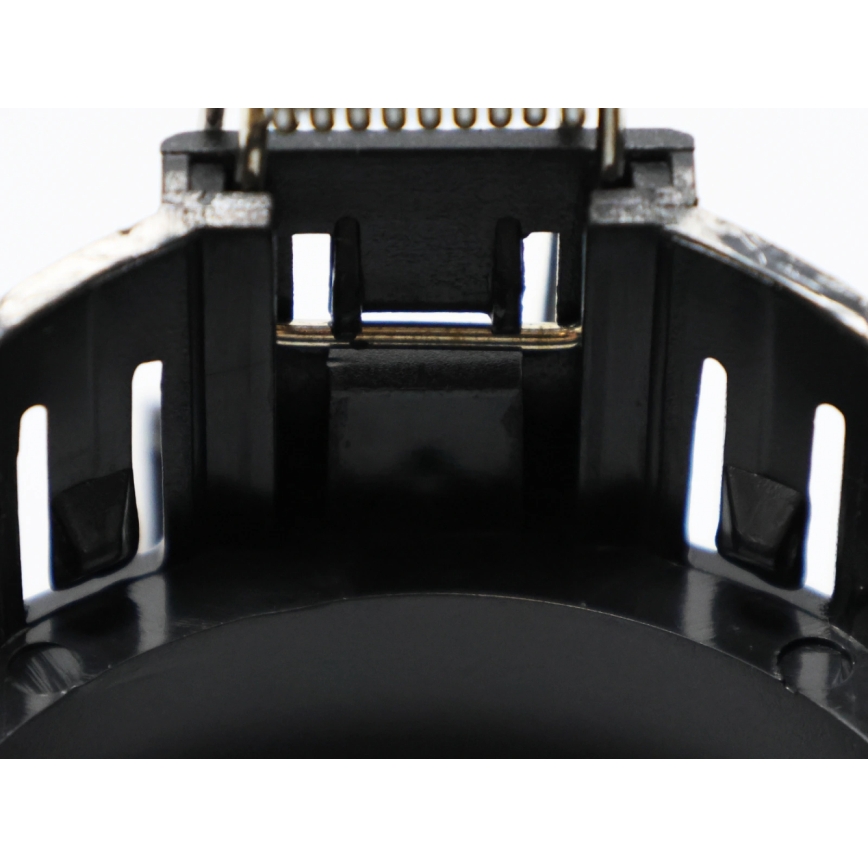 Einbauring für GU10-Einbauleuchte, Ø 8,6 cm, schwarz