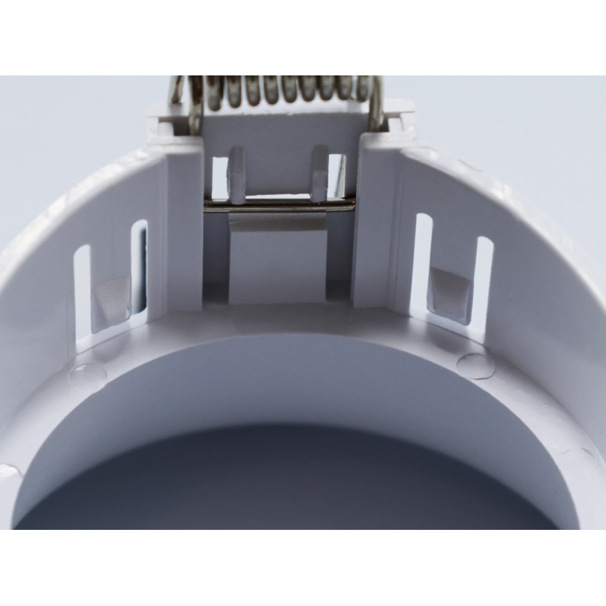 Einbauring für GU10‑Einbauleuchten, Ø 8,6 cm, weiß
