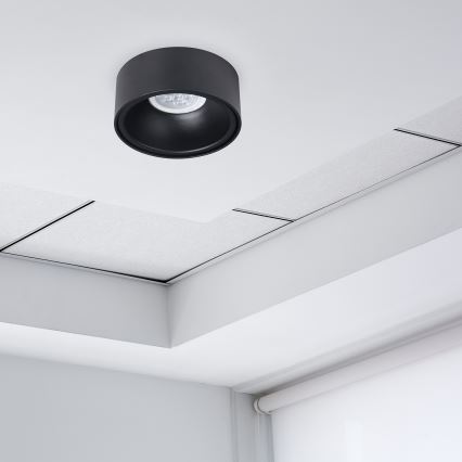 Einbaustrahler BALI 1xGU5,3/MR16/25W/12V oval schwarz