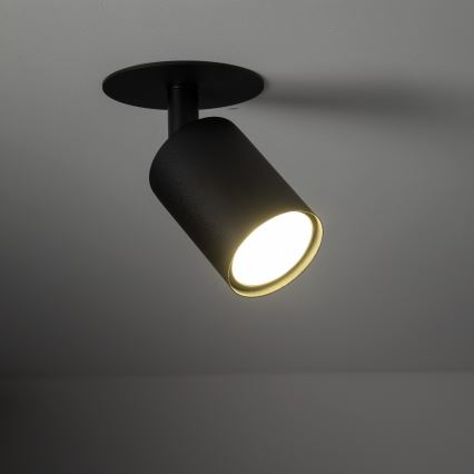 Einbaustrahler NEX 1xGU10/10W/230V schwarz