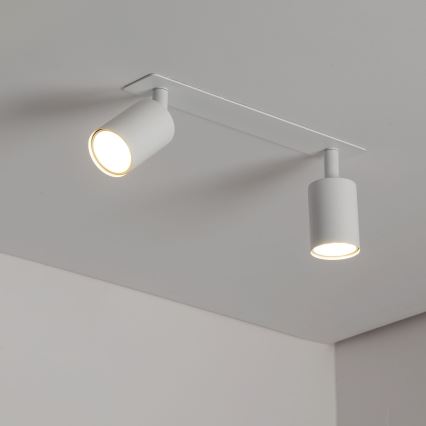Einbaustrahler NEX 2xGU10/10W/230V weiß