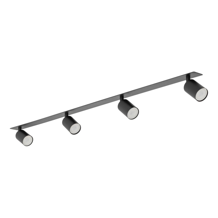 Einbaustrahler NEX 4xGU10/10W/230V schwarz