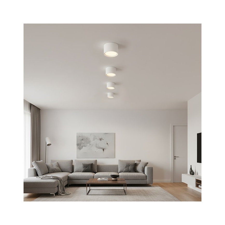 Einbaustrahler OH12S 1xGX53/35W/230V 5 cm weiß