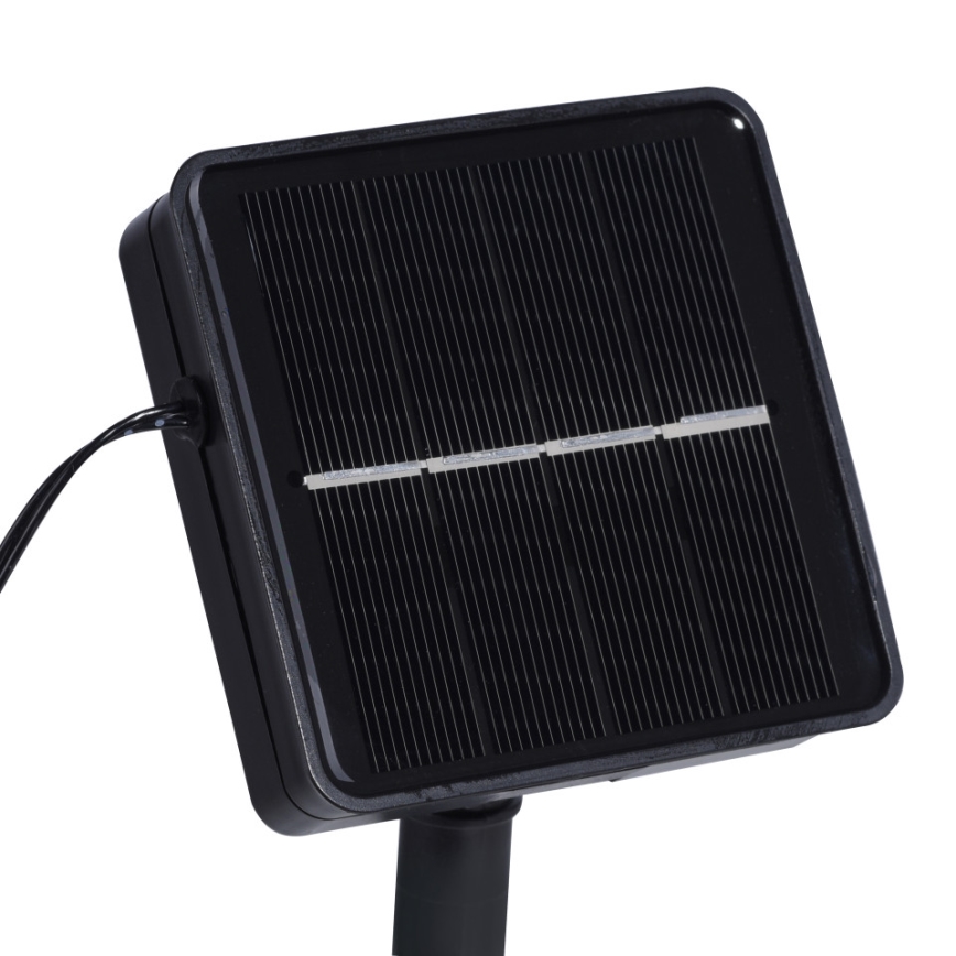 JUST LIGHT. 19971-18 - LED-RGB-Solarstreifen TEANIA LED/3,7V 5 m 1200 mAh IP44 schwarz