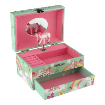 Einhorn-Schmuckkästchen mit Melodie