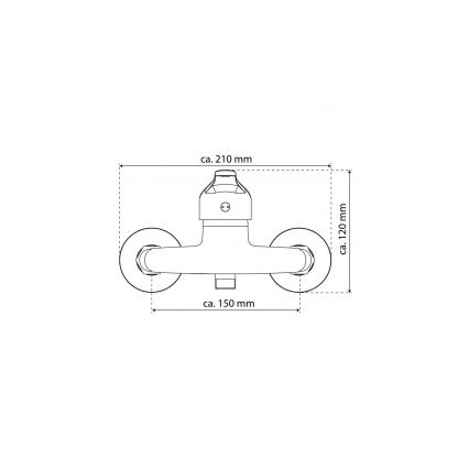 Eisl NI168CR - Duscharmatur GRANDE VITA CLASSIC glänzender Chrom