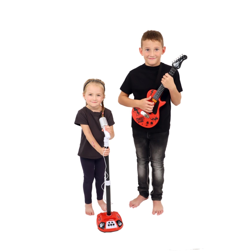 Elektrische Kindergitarre ROCK STAR 3xAA