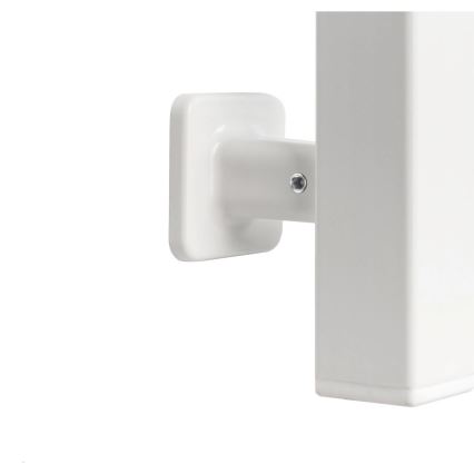 Elektrischer Handtuchtrockner mit Thermostat FORTIS 155W 80x48 cm weiß rechts