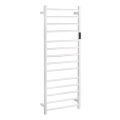 Elektrischer Handtuchwärmer 45 x 132 cm, 180 W, Edelstahl/Weiß
