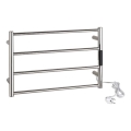 Elektrischer Handtuchwärmer 56x37 cm 63W Edelstahl
