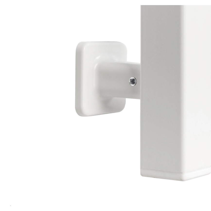 Elektrischer Handtuchwärmer SILOUETTE 59W 101x16 cm weiß rechts