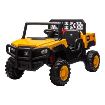 Elektrisches Auto CAT 60W/7500 mAh Gelb/Schwarz + Fernbedienung