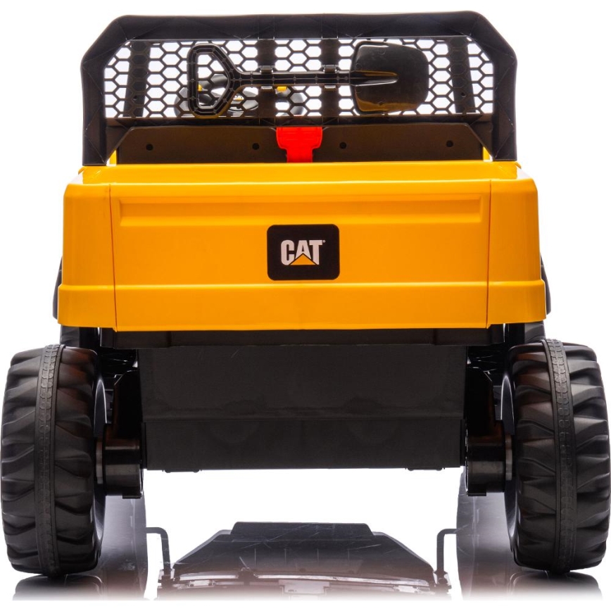 Elektrisches Auto CAT 60W/7500 mAh Gelb/Schwarz + Fernbedienung