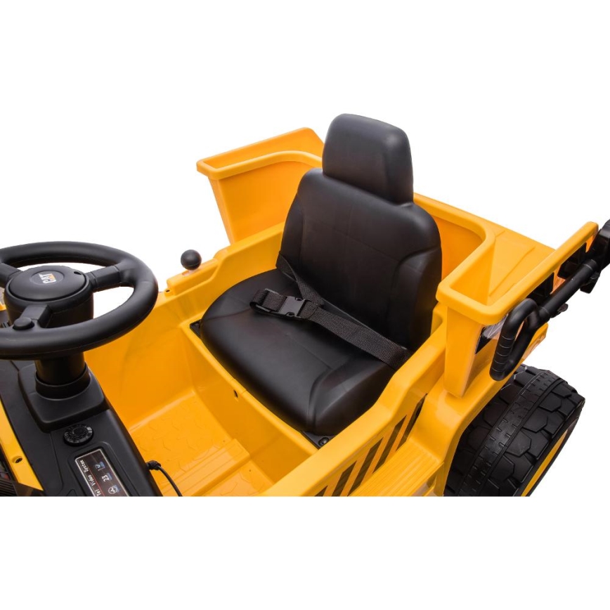 Elektrisches Kinderauto CAT Radlader 60W/4500 mAh Gelb/Schwarz