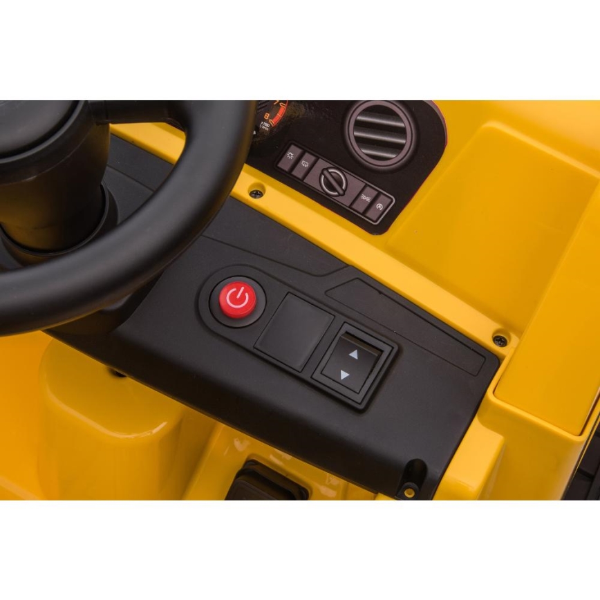 Elektroauto Lader CAT 60W/4500 mAh gelb/schwarz
