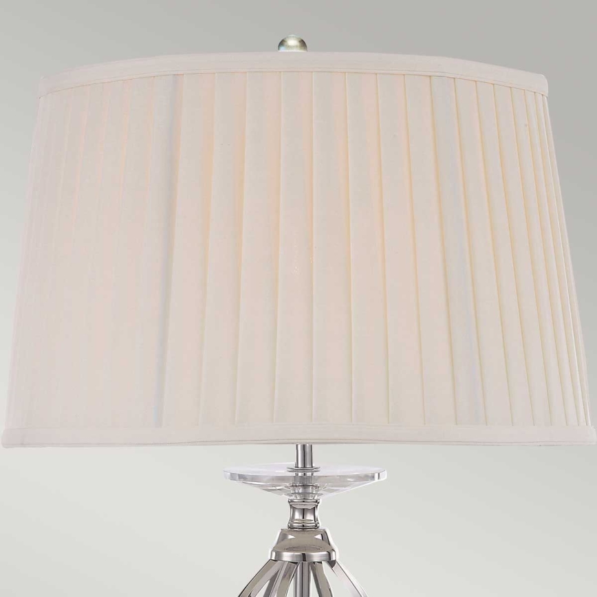 Elstead - Tischleuchte AEGEAN 1xE27/60W/230V glänzendes Chrom