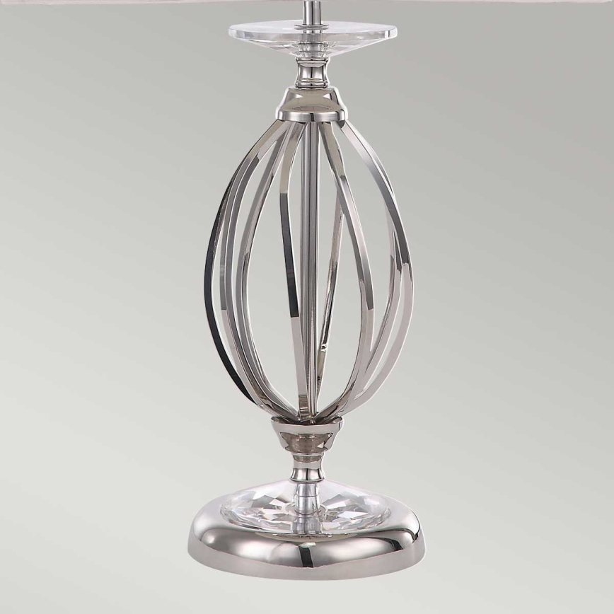 Elstead - Tischleuchte AEGEAN 1xE27/60W/230V glänzendes Chrom