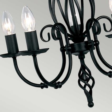 Elstead - Kronleuchter an Kette ARTISAN 5xE14/60W/230V
