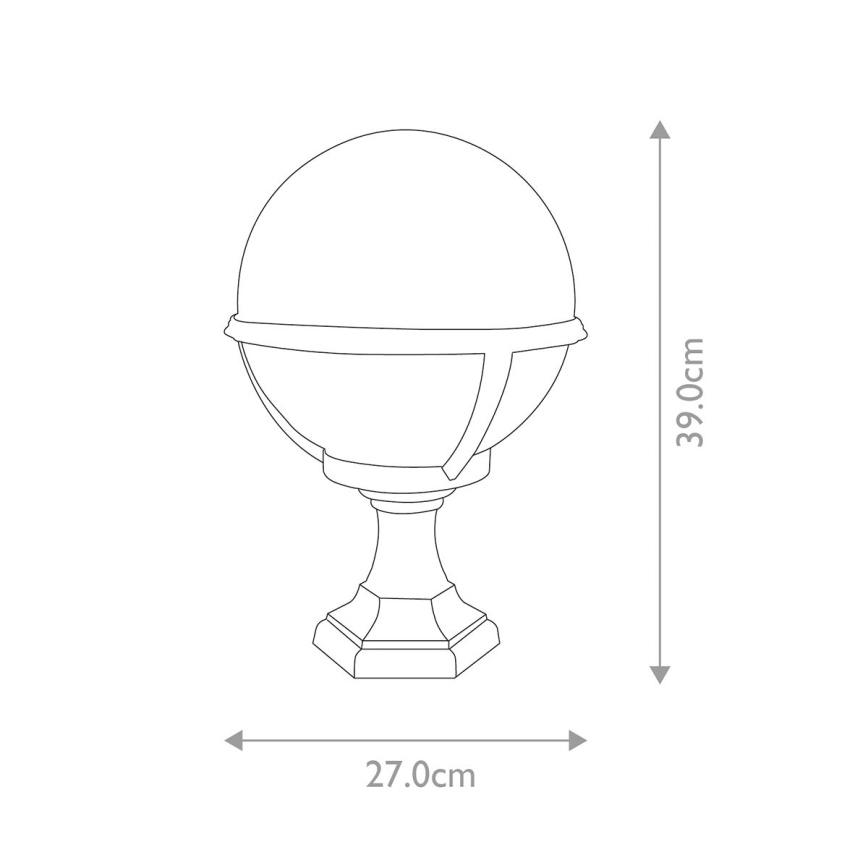 Elstead - Außenlampe GLENBEIGH 1xE27/100W/230V IP44