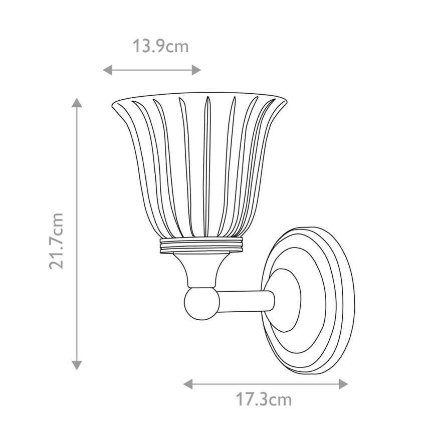 Elstead - LED-Wandleuchte für Badezimmer AUSTEN 1xG9/3W/230V 3000K IP44