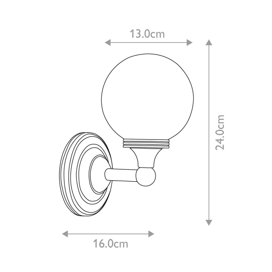 Elstead - LED-Wandleuchte für Badezimmer AUSTEN 1xG9/3W/230V IP44
