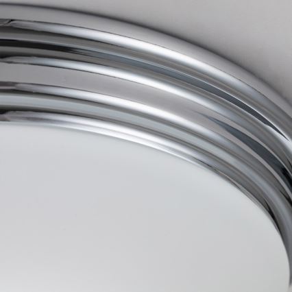 Elstead - LED-Deckenleuchte für Badezimmer BROMPTON 1xGX53/5,7W/230V IP44 matt Chrom