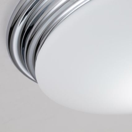 Elstead - LED-Deckenleuchte für Badezimmer BROMPTON 1xGX53/5,7W/230V IP44 matt Chrom