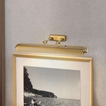 Elstead - Bilderleuchte WINCHFIELD 4xE14/40W/230V goldfarben