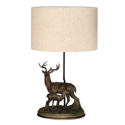 Elstead - Tischleuchte AMELIA 1xE27/40W/230V bronzen