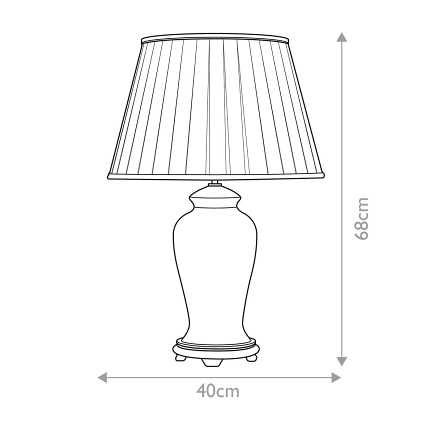 Elstead - Tischleuchte DATAI 1xE27/60W/230V